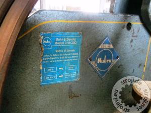 Stroji za obdelavo kovine  Škarje za pločevino, MUBEA 2 / 8 / 300