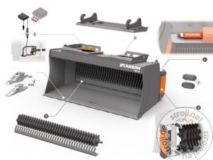 Betonarne, separacije, Ostali Cangini SEJALNA ŽLICA  