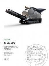 Drobilci kamna, mlini, Ostali DROBILEC - ČELJUSTNI KOMPLET crusher K-JC503