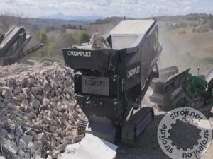 Drobilci kamna, mlini, Ostali DROBILEC - RECIKLATOR KOMPLET SHREDDER KROKODILE  