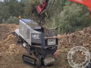 Drobilci kamna, mlini, Ostali DROBILEC - RECIKLATOR KOMPLET SHREDDER KROKODILE  