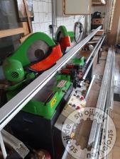 Obdelovalni stroji za plastiko, gumo stroj za rezanje plastike, ELUMATEC