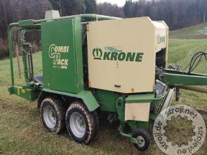 Balirke balirka za okrogle bale, KRONE Combi Pack 1250 MC