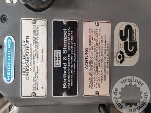 Grafični stroji grafični stroj, HEIDELBERG GTO - GTOZP 52