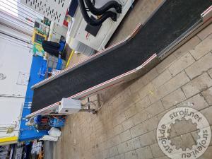 Obdelovalni stroji za plastiko, gumo transportni trak, Ostali 190+220cm, širina traku 44cm, REGULACIJA HITROSTI