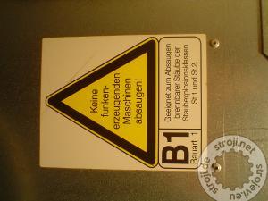 Odsesovalni stroji Industrijski sesalci, FELDER RL 200