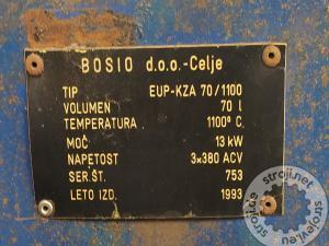 Toplotna obdelava, Ostali EUP-KZA 70/1100