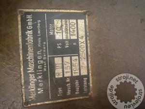 Stroji za obdelavo kovine  Škarje za pločevino, MERKLINGEN