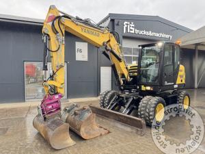 bagri na kolesih yanmar b95w powertilt 3x lica 4715 ur