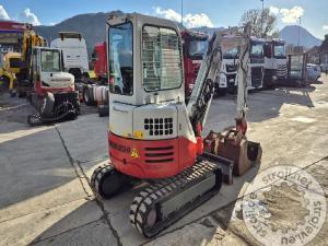 Mini bagri, TAKEUCHI TB138FR - POWERTILT - 3X ŽLICA - 2015 LETNIK