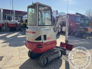 Mini bagri, TAKEUCHI TB230 - 2019 LETNIK - 2435 UR - 2X ŽLICA