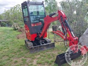 Mini bagri, Ostali Mini bager 2.2T Kubota D1105 14.5kW+n.plan.+mulčer