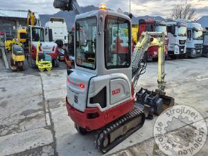 Mini bagri, TAKEUCHI TB225 - POWERTILT - 2020 LETNIK - 2460 DELOVNIH UR