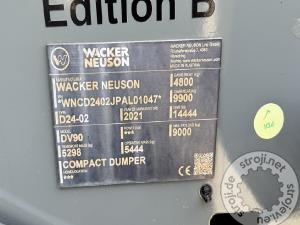Demperji demper, WACKER NEUSON DV90 - 2021 LETNIK - 2120 UR - AC