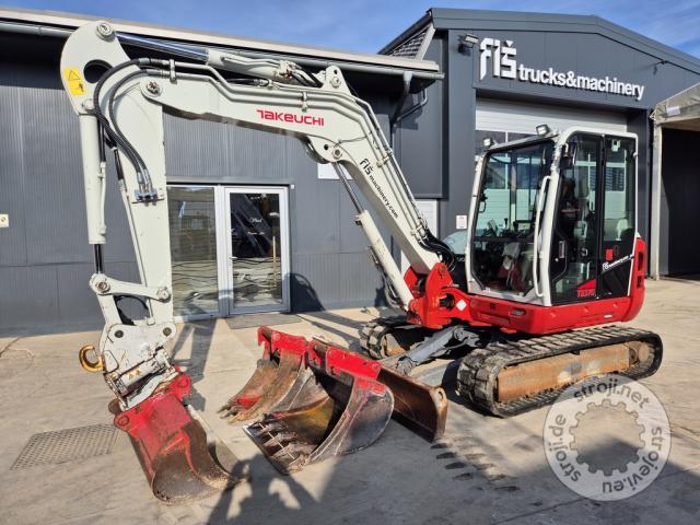 Mini bagri, TAKEUCHI TB370 - POWERTILT - 3X ŽLICA- 2021 LETNIK- 3025 UR