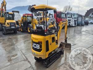 Mini bagri, JCB 16C-1 - 2021 LETNIK - 955 DELOVNIH UR