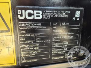 Viličarji regalni s teleskopom, JCB 540-170 - 1265 UR - 2021 LETNIK - 17M - 4T