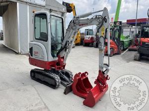 Mini bagri, TAKEUCHI TB225 - 2018 LETNIK - 2120 UR - POWERTILT
