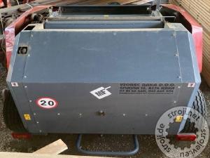 Balirke balirka za okrogle bale, METAL-FACH Z562