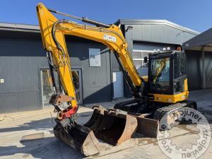 mini bagri jcb 100c 1 3x lica 2018 letnik 4300 ur