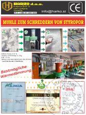 Stroji za reciklažo, Ostali Mlin za reciklažo stiroporja