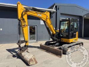 mini bagri jcb 85z 1 2018 letnik 3640 delovnih ur