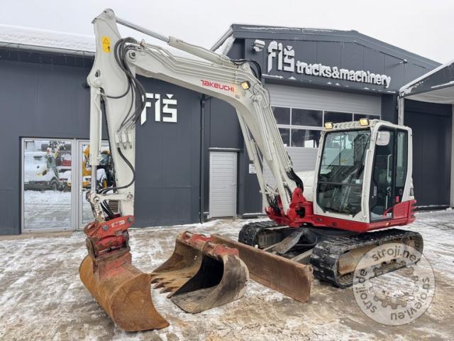 Mini bagri, TAKEUCHI TB290 - 2015 YEAR - 5730 HOURS - POWERTILT 