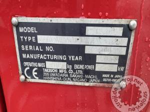 Mini bagri, TAKEUCHI TB240 - POWERTILT - 3X ŽLICA - 2016 LETNIK