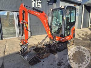 mini bagri kubota kx019 4 2022 letnik 1175 delovnih ur powertilt
