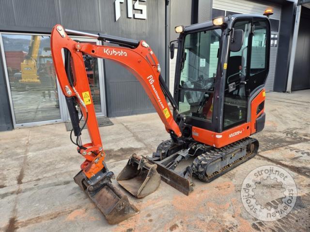 Mini bagri, KUBOTA KX019-4 - 2022 LETNIK - 820 UR - POWERTILT 