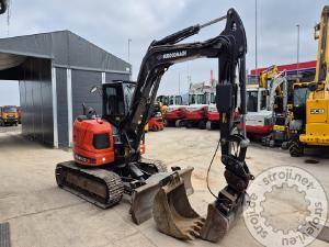 Mini bagri, EUROCOMACH ES85ZT - 6 STRANI PLUG  - 2018 LETNIK - 2960 UR 