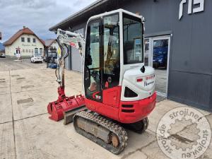 Mini bagri, TAKEUCHI TB230 - POWERTILT - 4X ŽLICA - 2017 LETNIK