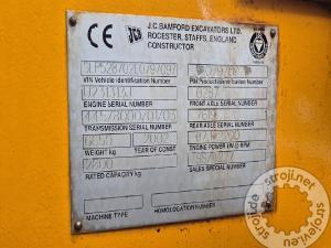 Viličarji regalni s teleskopom, JCB 528-70 - 2002 LETNIK - 5550 UR - 7M - 2.8T