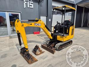 mini bagri jcb 16c 1 2022 letnik 970 delovnih ur