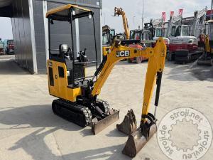 Mini bagri, JCB 16C-1 - 2022 LETNIK - 990 DELOVNIH UR