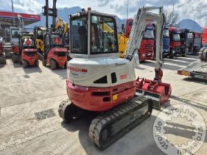 Mini bagri, TAKEUCHI TB260 - POWERTILT - 3X NOVA ŽLICA - 2022 LETNIK - 