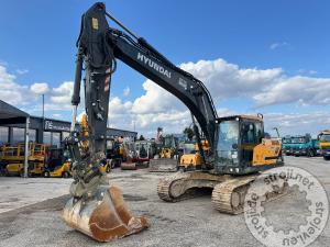 Bagri goseničarji, HYUNDAI HX220AL - POWERTILT - 2023 LETNIK - 1155 UR