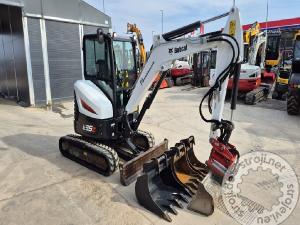Mini bagri, BOBCAT E35Z - 2021 LETNIK - 1740 UR - POWERTILT -4X ŽLICA