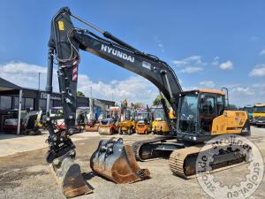 bagri goseniarji hyundai hx220al powertilt 2023 letnik 1155 ur